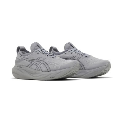 ASICS Gel-Nimbus 25 1011B547-020 メンズランニングシューズ - 高性能軽量クッション性シートロックグレーデザイン
