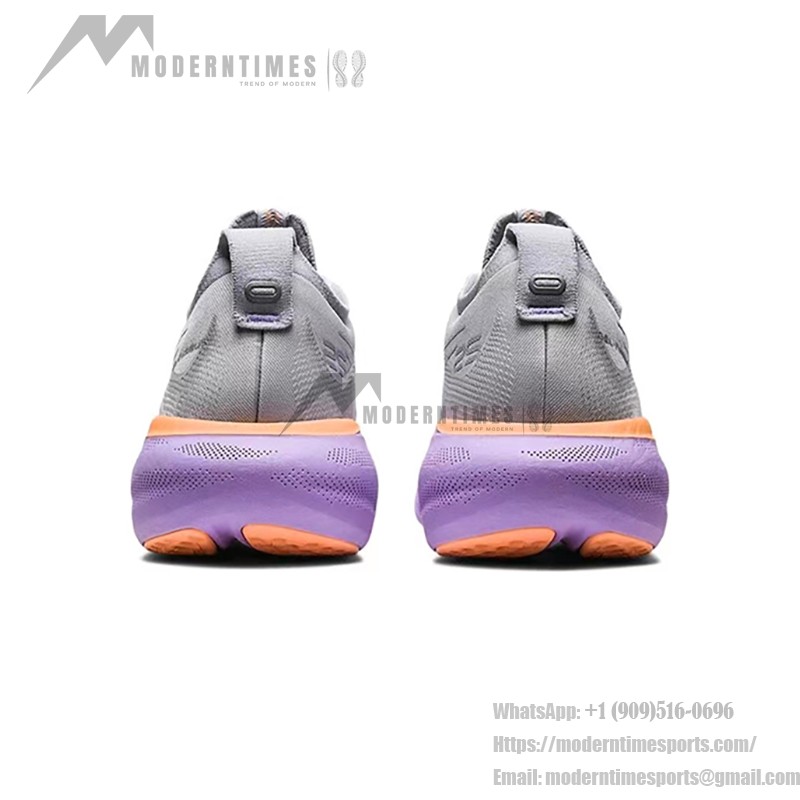 ASICS Gel-Nimbus 25 1012B356-021 レディースランニングシューズ ASICS Gel-Nimbus 25 1012B356-021 レディースランニングシューズ(グレー・パープル・オレンジ)