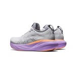 ASICS Gel-Nimbus 25 1012B356-021 レディースランニングシューズ ASICS Gel-Nimbus 25 1012B356-021 レディースランニングシューズ(グレー・パープル・オレンジ)