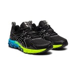 ASICS Gel-Quantum 180 Black Aizuri Blue 1204A002-008 ランニングシューズ ASICS Gel-Quantum 180 Black Aizuri Blue スタイリッシュなランニングシューズ