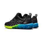 ASICS Gel-Quantum 180 Black Aizuri Blue 1204A002-008 ランニングシューズ ASICS Gel-Quantum 180 Black Aizuri Blue スタイリッシュなランニングシューズ
