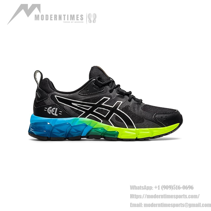 ASICS Gel-Quantum 180 Black Aizuri Blue 1204A002-008 ランニングシューズ ASICS Gel-Quantum 180 Black Aizuri Blue スタイリッシュなランニングシューズ