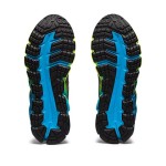 ASICS Gel-Quantum 180 Black Aizuri Blue 1204A002-008 ランニングシューズ ASICS Gel-Quantum 180 Black Aizuri Blue スタイリッシュなランニングシューズ