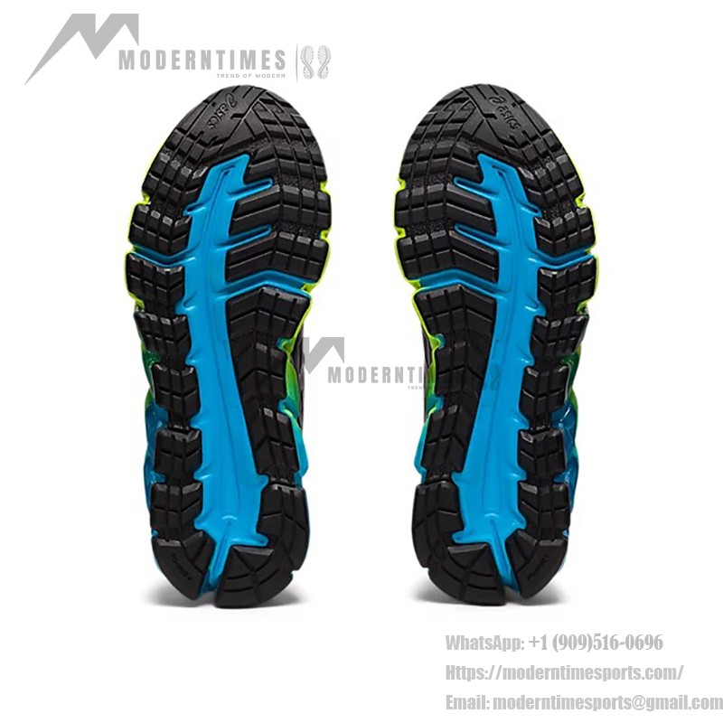 ASICS Gel-Quantum 180 Black Aizuri Blue 1204A002-008 ランニングシューズ ASICS Gel-Quantum 180 Black Aizuri Blue スタイリッシュなランニングシューズ