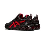 ASICS Gel-Quantum 180 メンズスニーカー 衝撃吸収 ブラックレッド ASICS Gel-Quantum 180 1204A002-003 メンズスニーカー ブラックレッドデザイン