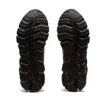 ASICS Gel-Quantum 180 メンズスニーカー 衝撃吸収 ブラックレッド ASICS Gel-Quantum 180 1204A002-003 メンズスニーカー ブラックレッドデザイン