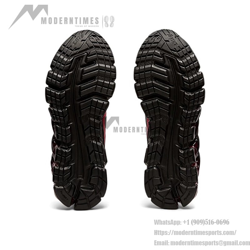 ASICS Gel-Quantum 180 メンズスニーカー 衝撃吸収 ブラックレッド ASICS Gel-Quantum 180 1204A002-003 メンズスニーカー ブラックレッドデザイン