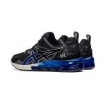 ASICS Gel-Quantum 180 メンズスニーカー 衝撃吸収 ブラック グレー ブルー ASICS Gel-Quantum 180 1201A259-001 メンズスニーカー ブラック グレー ブルーグラデーションデザイン