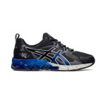 ASICS Gel-Quantum 180 メンズスニーカー 衝撃吸収 ブラック グレー ブルー ASICS Gel-Quantum 180 1201A259-001 メンズスニーカー ブラック グレー ブルーグラデーションデザイン