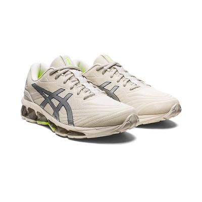 ASICS Gel-Quantum 360 1201A535-020 メンズスニーカー 全面クッション ベージュ シルバー クラシックデザイン