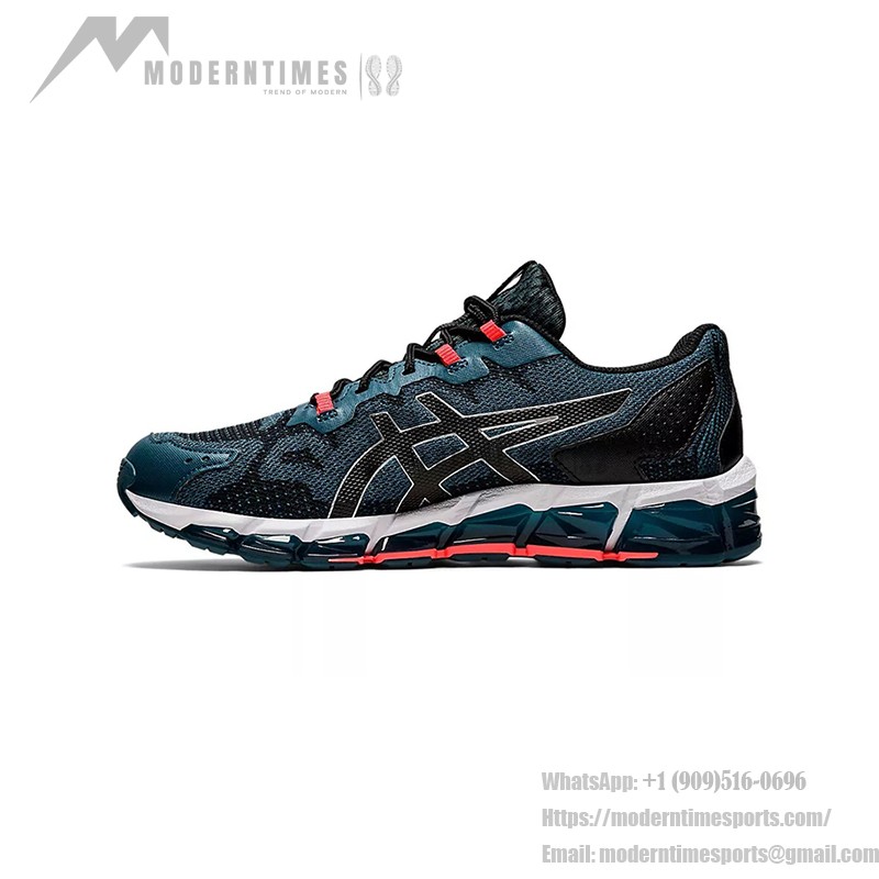 ASICS Gel-Quantum 360 6 1021A337-400 フルGELクッションランニングシューズ ASICS Gel-Quantum 360 6 1021A337-400 ネイビーレッド フルGELクッションランニングシューズ