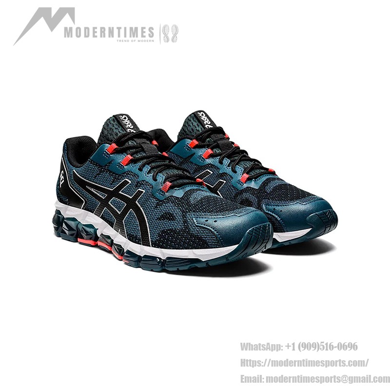 ASICS Gel-Quantum 360 6 1021A337-400 フルGELクッションランニングシューズ ASICS Gel-Quantum 360 6 1021A337-400 ネイビーレッド フルGELクッションランニングシューズ