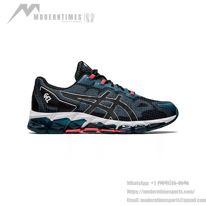 ASICS Gel-Quantum 360 6 1021A337-400 フルGELクッションランニングシューズ ASICS Gel-Quantum 360 6 1021A337-400 ネイビーレッド フルGELクッションランニングシューズ