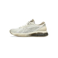 ASICS Gel-Quantum 360 8 1203A402-101 メンズランニングシューズ - 高性能全体クッション性クリーム＆ペッパーカラー