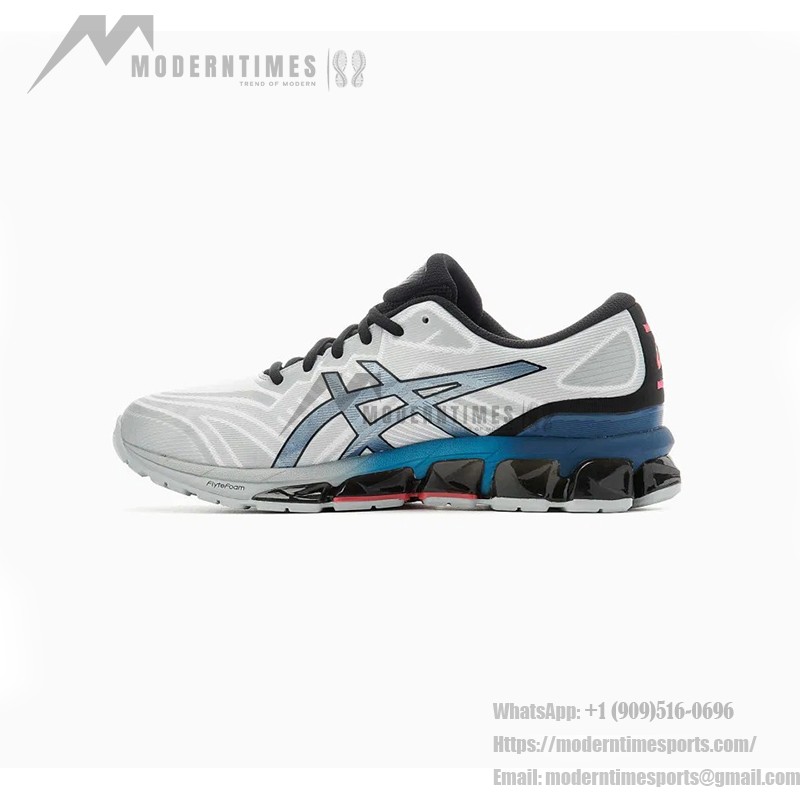 ASICS Gel-Quantum 360 7 1201A481-101 フルGELクッションランニングシューズ ASICS Gel-Quantum 360 7 1201A481-101 ホワイトブルー フルGELクッションランニングシューズ