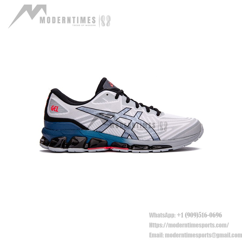 ASICS Gel-Quantum 360 7 1201A481-101 フルGELクッションランニングシューズ ASICS Gel-Quantum 360 7 1201A481-101 ホワイトブルー フルGELクッションランニングシューズ