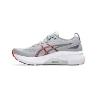 ASICS Gel-Kayano 31 1011B867-021 メンズランニングシューズ - 高性能安定性と軽量クッション性デザイン（グレー＆レッド）