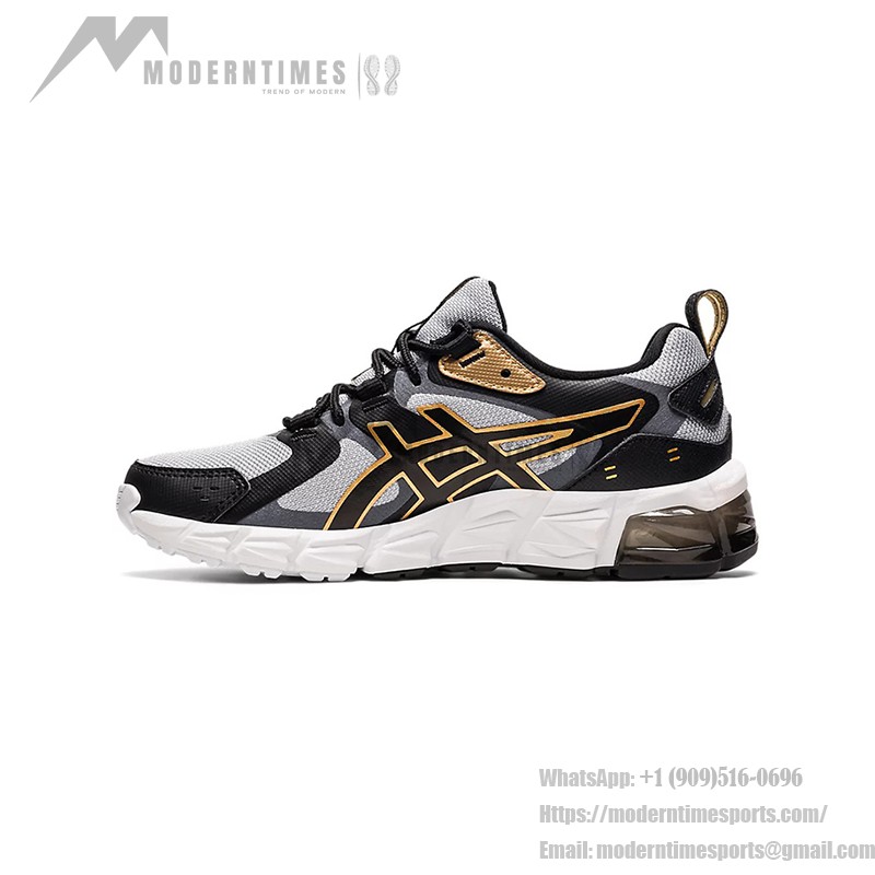 ASICS Gel-Quantum 180 6 1201A063-020 フルGELクッションランニングシューズ ASICS Gel-Quantum 180 6 1201A063-020 ブラックグレーゴールド フルGELクッションランニングシューズ