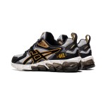 ASICS Gel-Quantum 180 6 1201A063-020 フルGELクッションランニングシューズ ASICS Gel-Quantum 180 6 1201A063-020 ブラックグレーゴールド フルGELクッションランニングシューズ