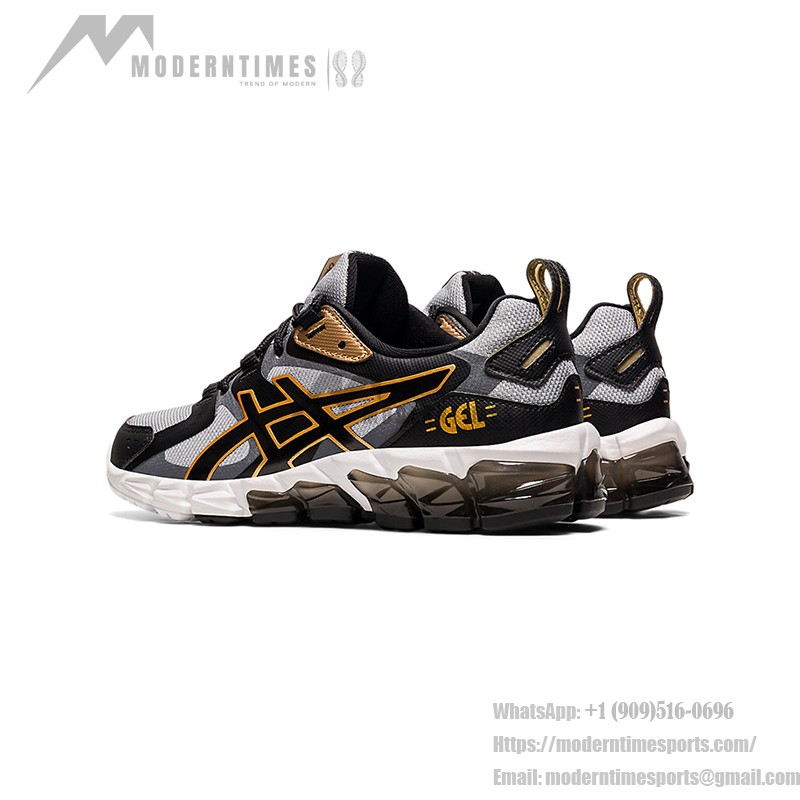 ASICS Gel-Quantum 180 6 1201A063-020 フルGELクッションランニングシューズ ASICS Gel-Quantum 180 6 1201A063-020 ブラックグレーゴールド フルGELクッションランニングシューズ