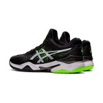ASICS Court FlyteFoam 2 1041A083-005 テニスシューズ ASICS Court FlyteFoam 2 1041A083-005 ブラックホワイトネオングリーン テニスシューズ