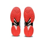 ASICS Court FlyteFoam 2 1041A084-400 テニスシューズ ASICS Court FlyteFoam 2 1041A084-400 ネイビーブルー ホワイト 蛍光オレンジ テニスシューズ