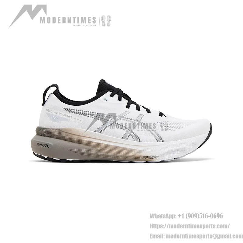 ASICS Gel Kayano 31 メンズ安定性ランニングシューズ ASICS Gel Kayano 31 1011C005-100 メンズランニングシューズ 高性能安定性とクッション性