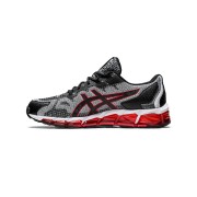 ASICS Gel-Quantum 180 1021A337-002 ブラック ホワイト レッド ランニングシューズ フルGELクッションとモダンなデザイン