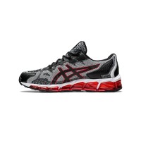 ASICS Gel-Quantum 180 1021A337-002 ブラック ホワイト レッド ランニングシューズ フルGELクッションとモダンなデザイン