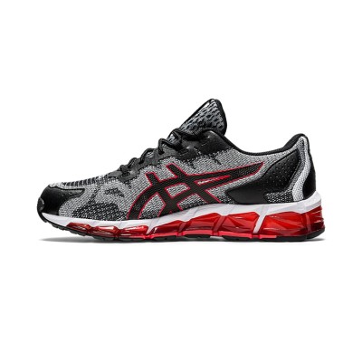 ASICS Gel-Quantum 180 1021A337-002 ブラック ホワイト レッド ランニングシューズ フルGELクッションとモダンなデザイン