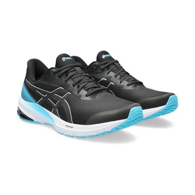 ASICS GT-1000 12 1012B573-001 ブラック ブルー ホワイト 軽量クッション ランニングシューズ 優れた快適性とプロフェッショナルな安定性