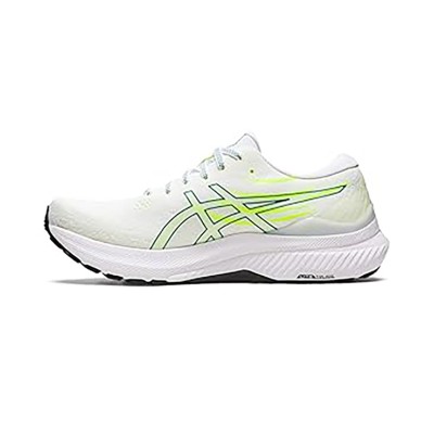 ASICS Gel-Kayano 29 1011B440-100 ホワイト 蛍光イエロー ランニングシューズ プロフェッショナルなクッション性と安定性