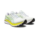 ASICS Gel-Kayano 29 1011B440-100 ランニングシューズ ASICS Gel-Kayano 29 1011B440-100 ホワイト 蛍光イエロー ランニングシューズ