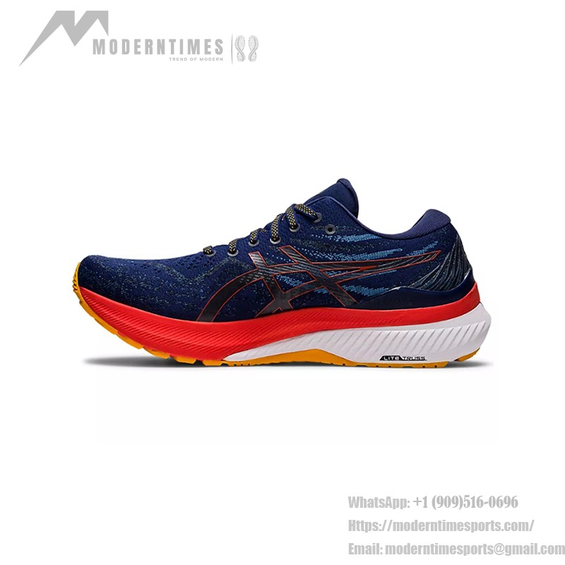 ASICS Gel-Kayano 29 1011B470-401 ランニングシューズ ASICS Gel-Kayano 29 1011B470-401 ブルーレッドイエロー ランニングシューズ