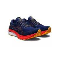 ASICS Gel-Kayano 29 1011B470-401 ブルーレッドイエロー ランニングシューズ 優れたクッション性と安定性