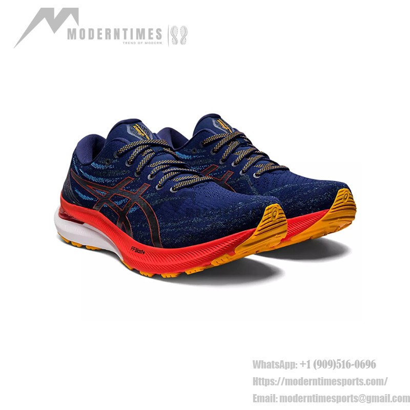 ASICS Gel-Kayano 29 1011B470-401 ランニングシューズ ASICS Gel-Kayano 29 1011B470-401 ブルーレッドイエロー ランニングシューズ