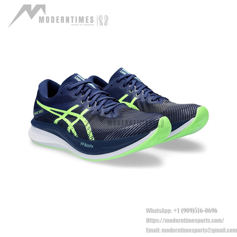 ASICS Magic Speed 3 メンズランニングシューズ カーボンプレート付き ASICS Magic Speed 3 1012B518-400 メンズランニングシューズ 軽量カーボンプレート クッション性