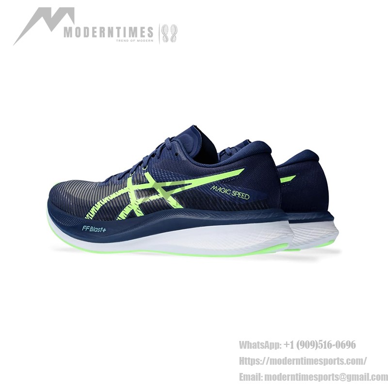 ASICS Magic Speed 3 メンズランニングシューズ カーボンプレート付き ASICS Magic Speed 3 1012B518-400 メンズランニングシューズ 軽量カーボンプレート クッション性