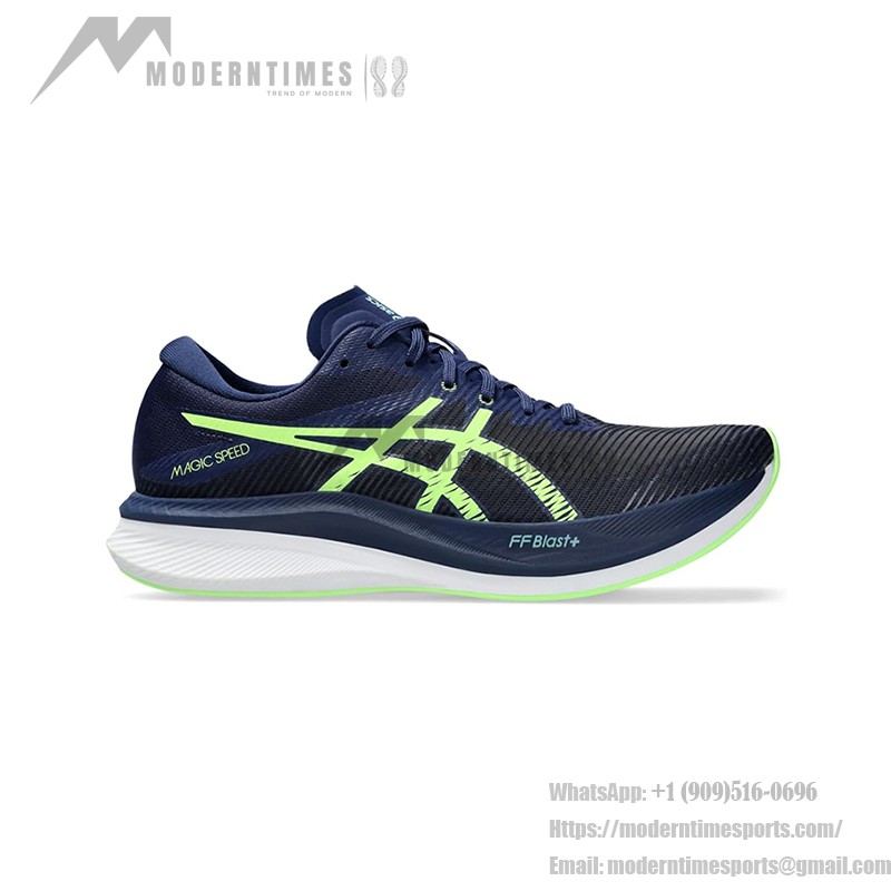 ASICS Magic Speed 3 メンズランニングシューズ カーボンプレート付き ASICS Magic Speed 3 1012B518-400 メンズランニングシューズ 軽量カーボンプレート クッション性