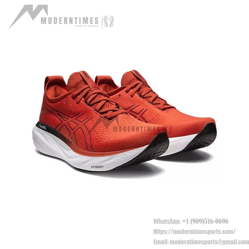 ASICS Gel Nimbus 25 メンズランニングシューズ 軽量で快適 ASICS Gel Nimbus 25 1011B547-600 メンズランニングシューズ 軽量クッション快適性