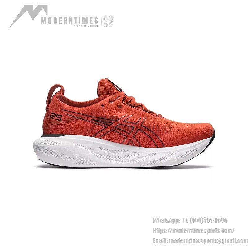 ASICS Gel Nimbus 25 メンズランニングシューズ 軽量で快適 ASICS Gel Nimbus 25 1011B547-600 メンズランニングシューズ 軽量クッション快適性