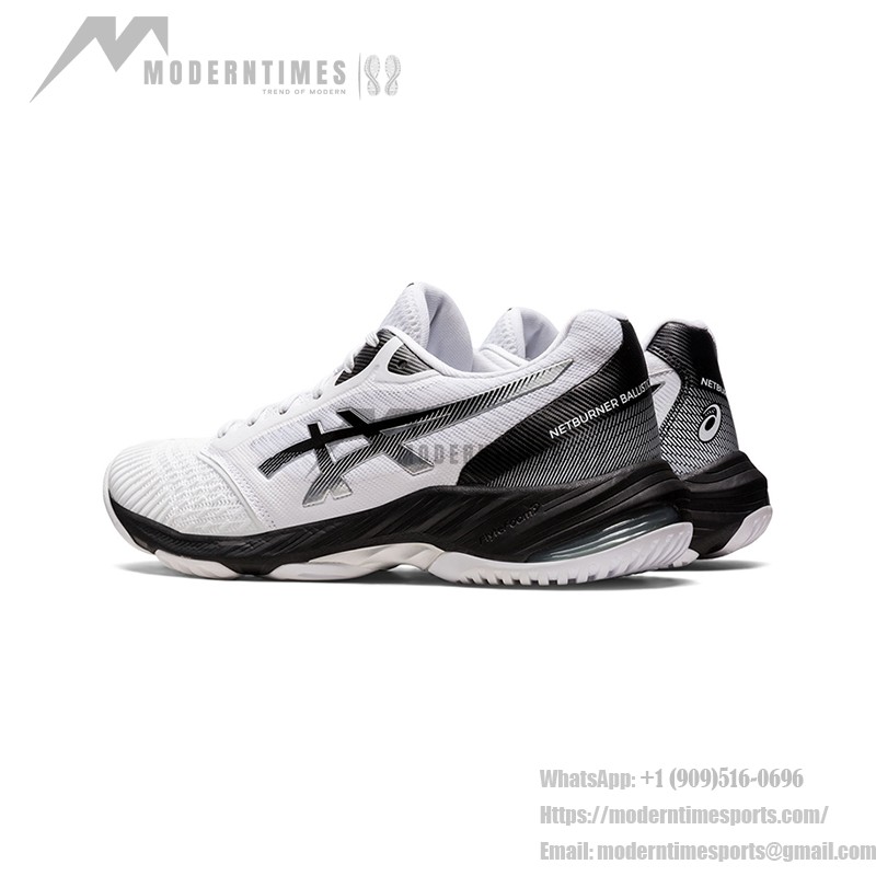 ASICS Netburner Ballistic Men’s Professional Volleyball Shoes ASICS Netburner Ballistic 1051A073-100 Men’s Volleyball Shoes High-Performance Cushioning