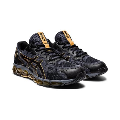 ASICS Gel-Quantum 360 1021A337-021 ブラック ゴールド フルGELクッション ランニングシューズ スタイリッシュなデザインと卓越した性能