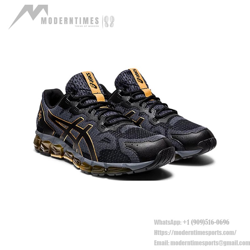 ASICS Gel-Quantum 360 1021A337-021 スタイリッシュランニングシューズ ASICS Gel-Quantum 360 1021A337-021 ブラック ゴールド フルGELクッション ランニングシューズ