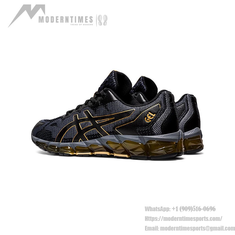 ASICS Gel-Quantum 360 1021A337-021 スタイリッシュランニングシューズ ASICS Gel-Quantum 360 1021A337-021 ブラック ゴールド フルGELクッション ランニングシューズ