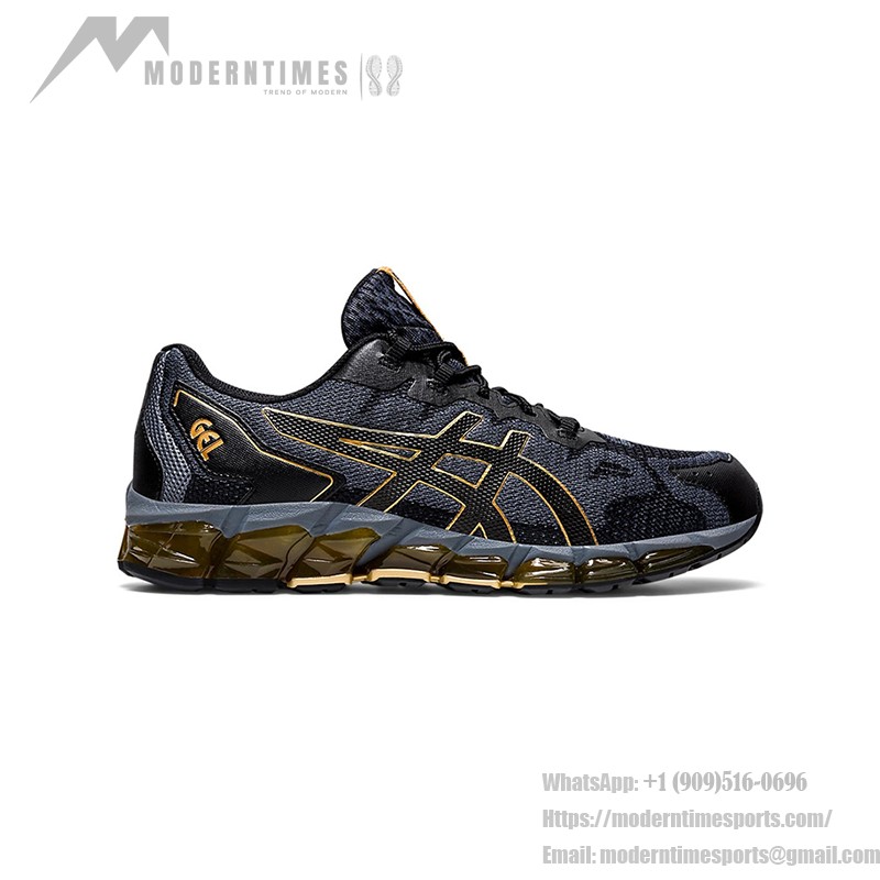 ASICS Gel-Quantum 360 1021A337-021 スタイリッシュランニングシューズ ASICS Gel-Quantum 360 1021A337-021 ブラック ゴールド フルGELクッション ランニングシューズ
