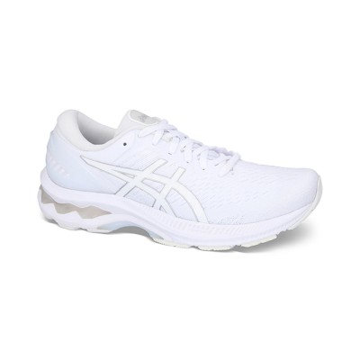 ASICS Gel-Kayano 27 1012A649-101 レディース オールホワイト ランニングシューズ 完璧なクッション性と動的サポート