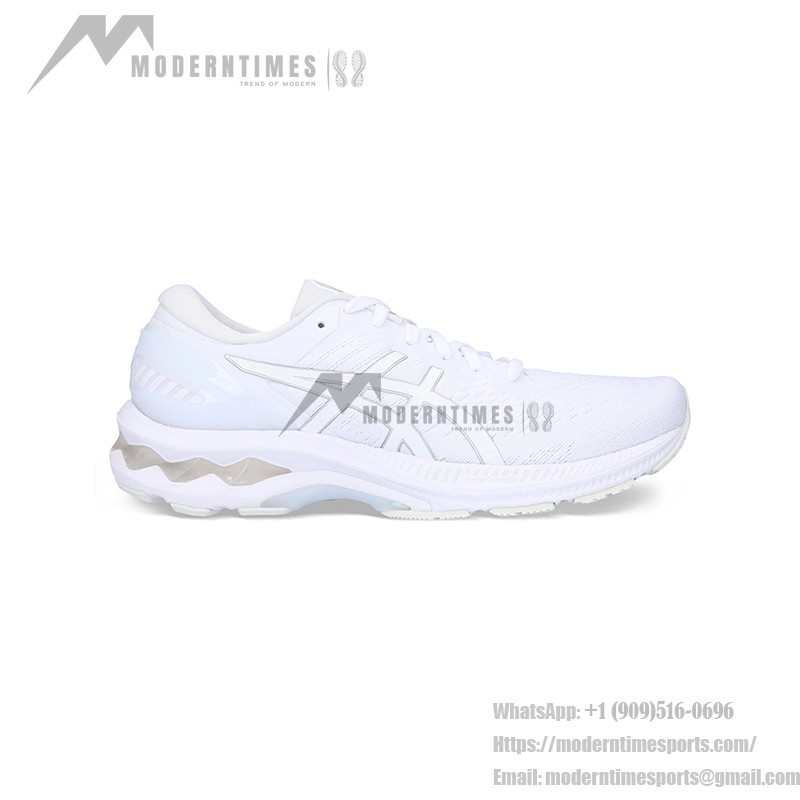 ASICS Gel-Kayano 27 1012A649-101 レディースランニングシューズ ASICS Gel-Kayano 27 1012A649-101 レディース オールホワイト ランニングシューズ