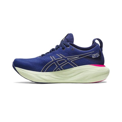 ASICS Gel Nimbus 25 1012B356-400 レディースランニングシューズ 高性能クッションと快適デザイン