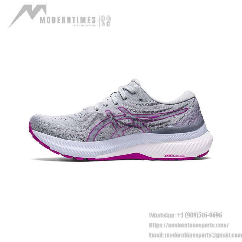 ASICS Gel-Kayano 29 1012B272-020 レディースランニングシューズ ASICS Gel-Kayano 29 1012B272-020 レディース グレー パープル ランニングシューズ